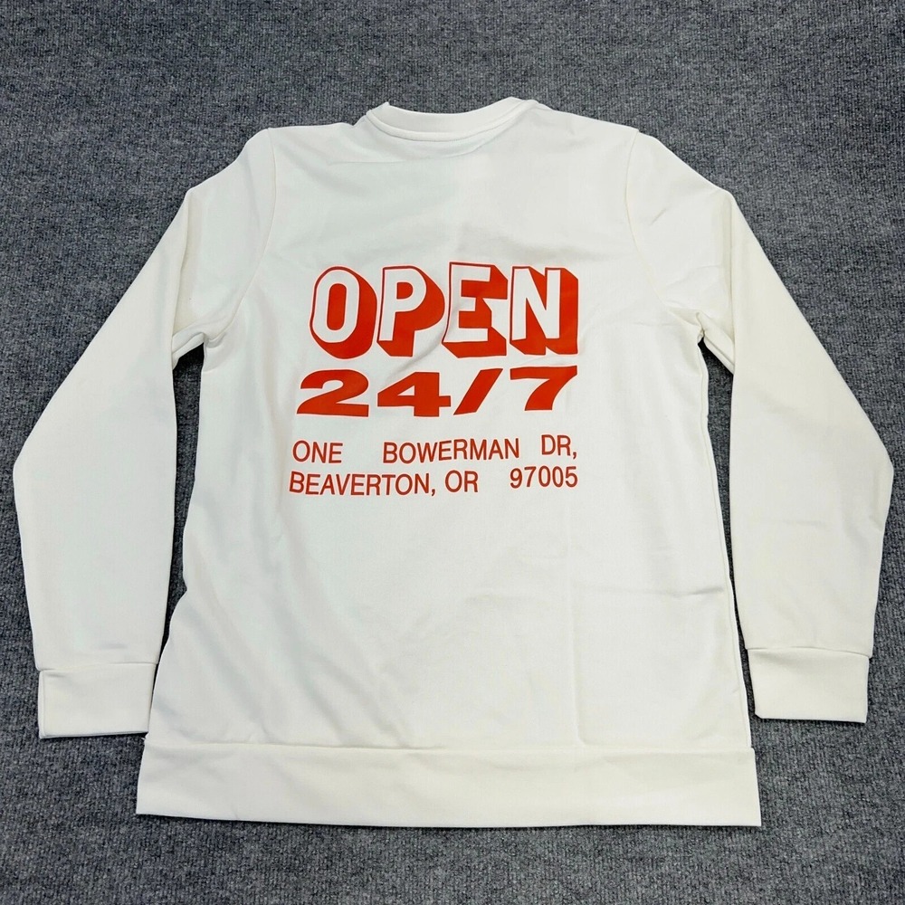Nike Sweatshirt Mens M 24/7 Retro Bodega Cat Beaverton Hyverse Terry FN3990-133 - Picture 2 of 7